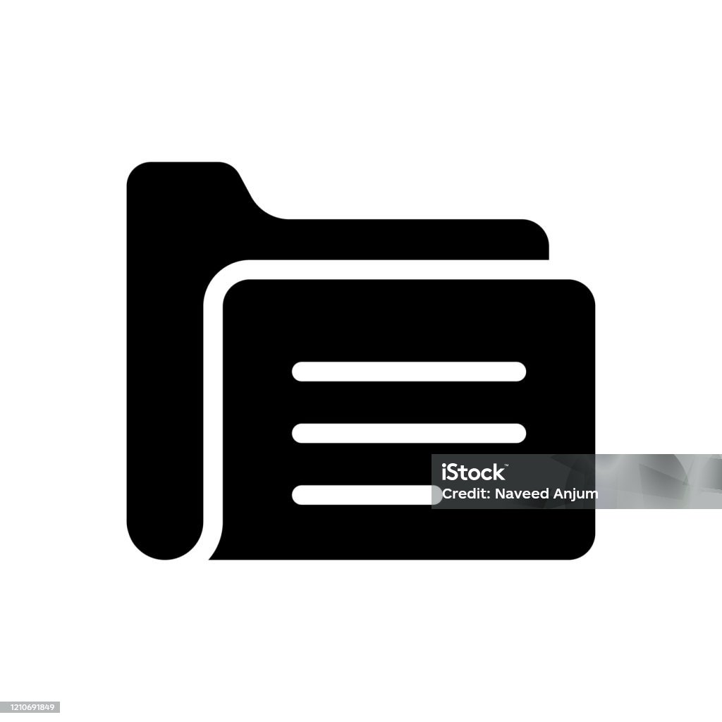 Folder Stock Illustration - Download Image Now - Business, Computer ...