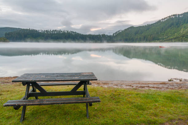 istock Dawn, Lake Okareka, 1210695240