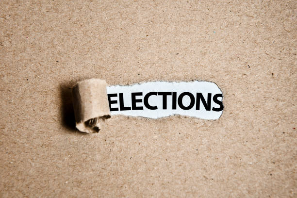 ELECTIONS / Torn Paper Concept (Click for more) ELECTIONS / Torn Paper Concept (Click for more) splitsen stock pictures, royalty-free photos & images