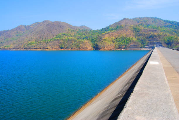 istock Dam is a building that uses electricity. 1210700609