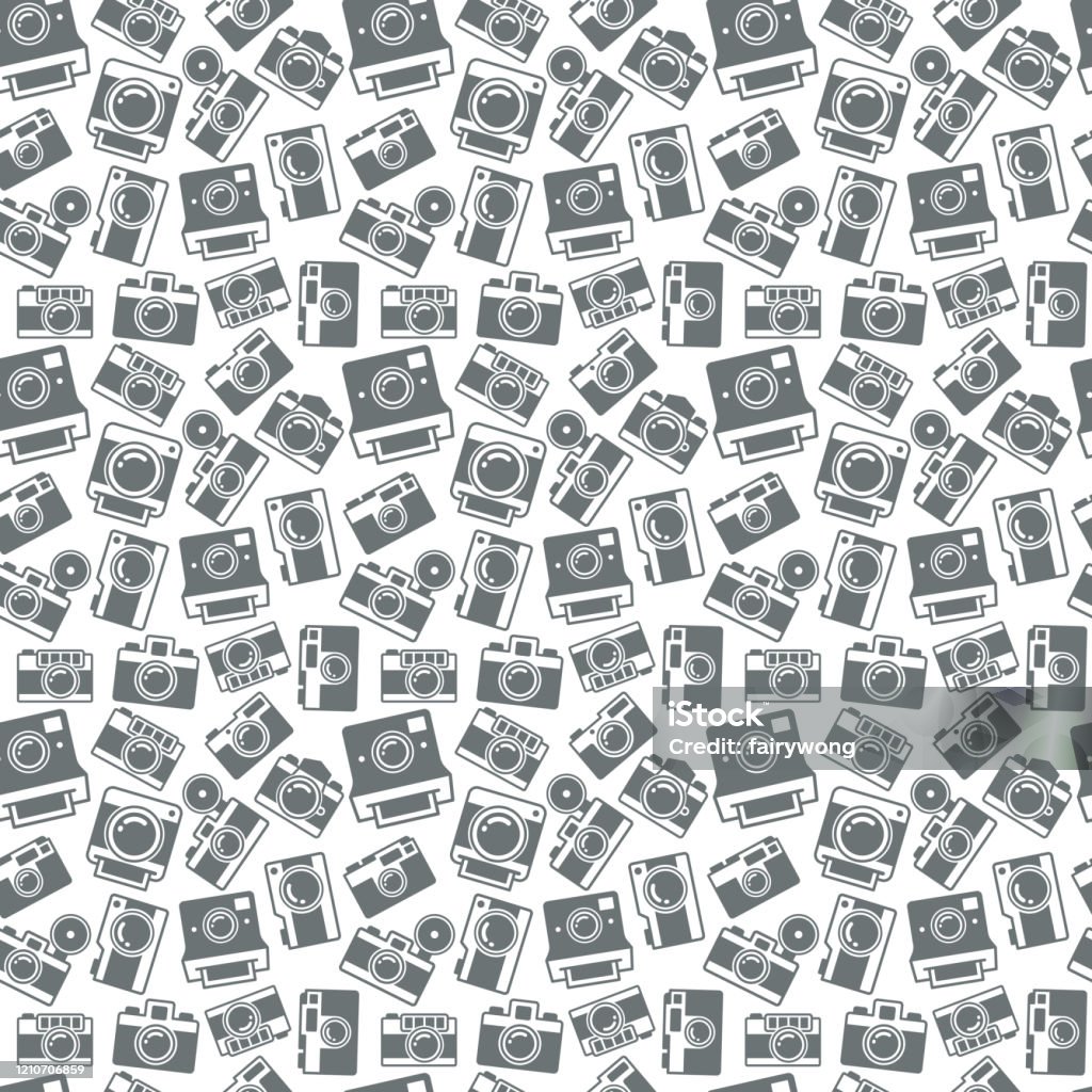 Pattern Images Camera Camera Seamless Pattern Stock Illustration - Download Image Now ...