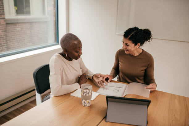 istock Two people in the office 1210710223