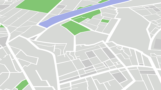 istock City map Navigation 1210710329