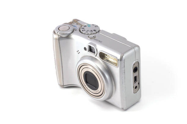 istock photo camera pocket silver isolated 1210711979
