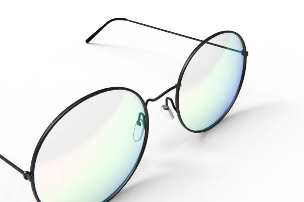 istock Glasses isolated on white stock photo 1210712012