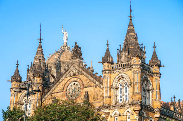 istock Chhatrapati Shivaji Terminus railway station, Mumbai, India 1210713156