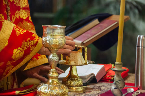 istock orthodox priest in the altar 1210715976