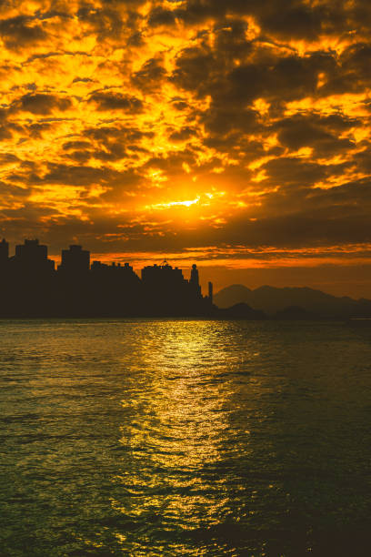 Hong Kong Harbour sunset