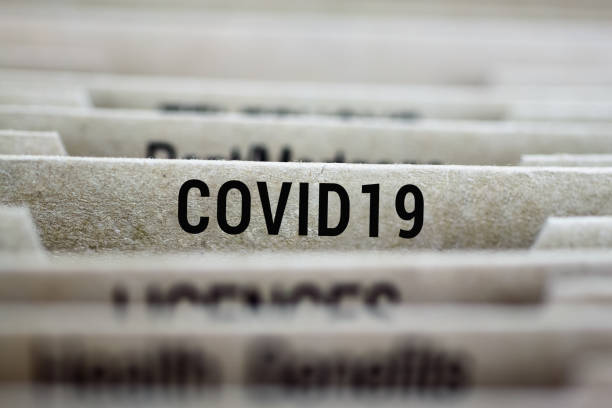 dossier de coronavirus covid-19 2019 ncov éclosion - n& photos et images de collection