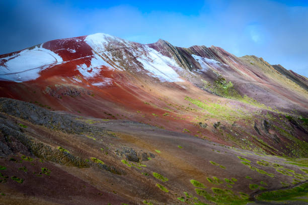 istock Rainbow mountain or Vinicunca or Montana de Siege Colores in Cusco, Peru. 1210722070