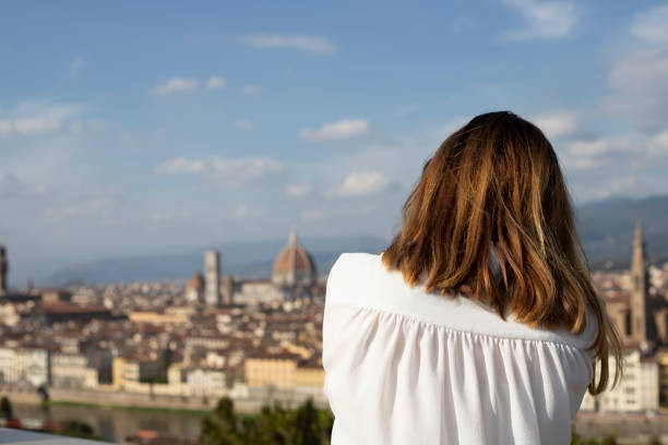 istock Tourist enjoying the city view 1210723819