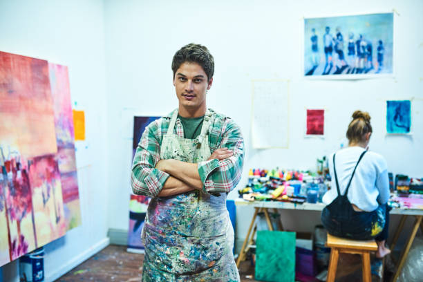 istock When we're not being romantic we're being serious painters 1210733871