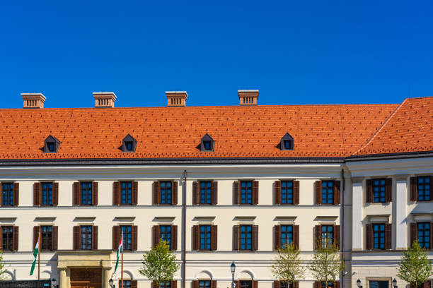 istock Buda district colorful houses in Budapest, Hungary 1210734777