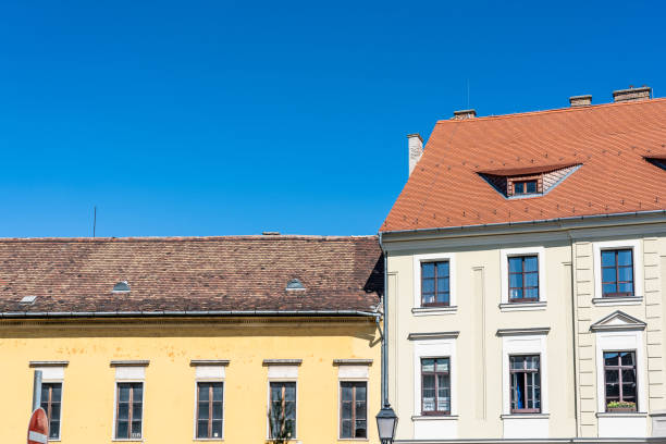 istock Buda district colorful houses in Budapest, Hungary 1210734952