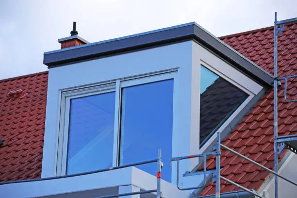 High quality dormer with additional side windows