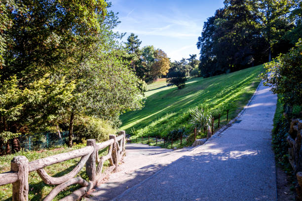 istock Buttes-Chaumont Park, Paris 1210738311