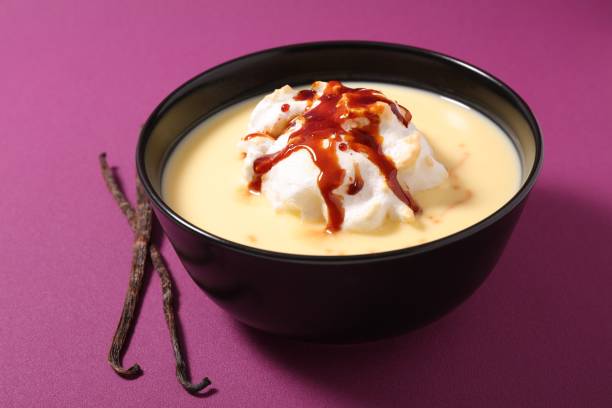 istock floating island, custard creme, whipped egg and caramel 1210742259