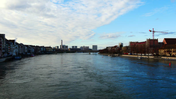 istock View of the Rhine at Basel 1210742423