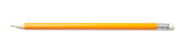 istock Pencil isolated on white background, top view 1210745307