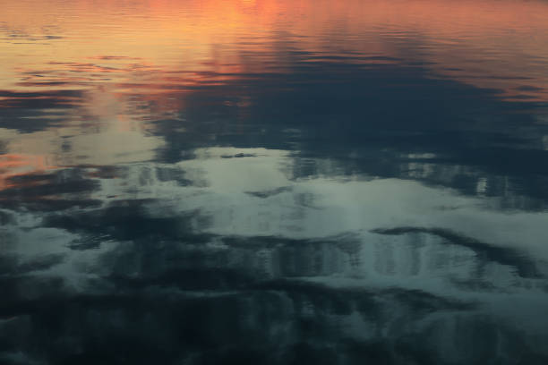 istock Amazing sunset river. Beautiful nature wallpaper on whole background 1210746943