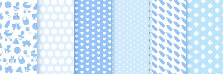 Baby Color Pattern Baby Pattern Seamless Stock Illustration - Download Image Now - Beauty ...