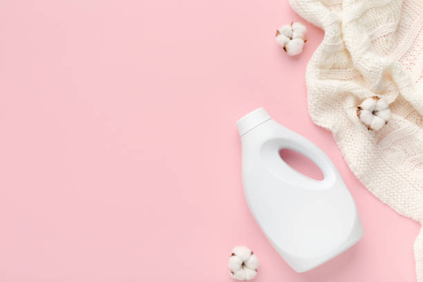 istock White bottle packaging of detergent for laundry 1210749896