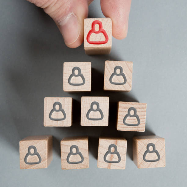 istock Wooden Blocks with Management, Leadership and Teamwork Concept 1210750965