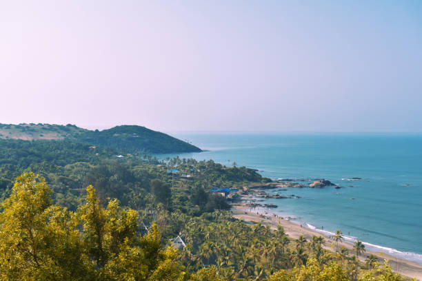 istock view of a beach and mountain from the top 1210752150
