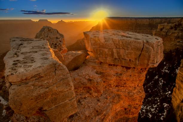 istock view to Grand Canyon in sunrise light 1210755352