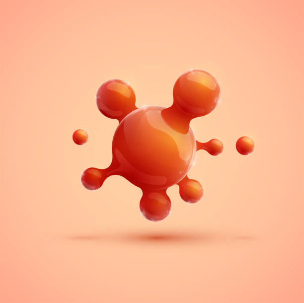 オレンジの現実的な分子、ベクトル - 5599点のイラスト素材／クリップアート素材／マンガ素材／アイコン素材