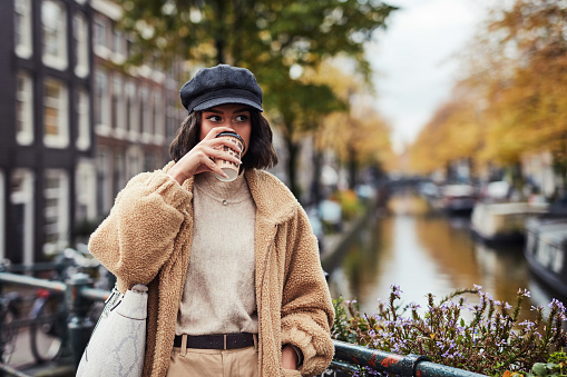 Coffee keeps the autumn chill away