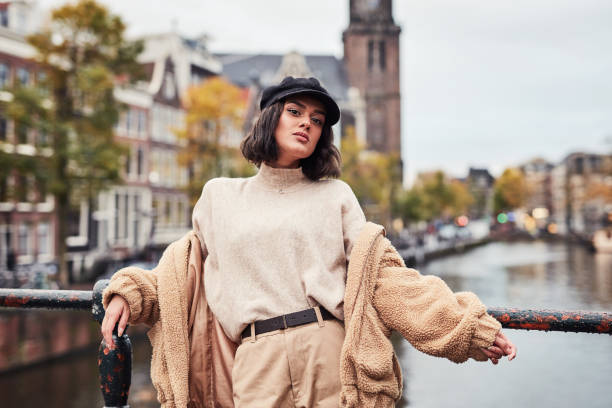 istock The weather is cool and so is she 1210761589