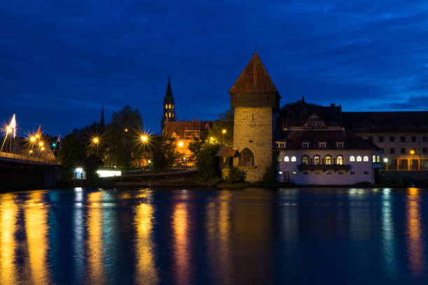 istock The Rhine Gate Tower in the Evening Light 1210770912