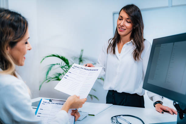 istock Health Insurance Claim Form 1210773160