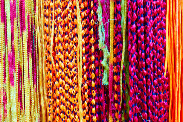 istock Indian colorful laces 1210773887