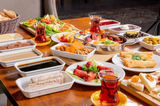 istock Turkish breakfast stock photo 1210775092