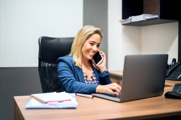 istock Working hard to reach her professional goals 1210775184