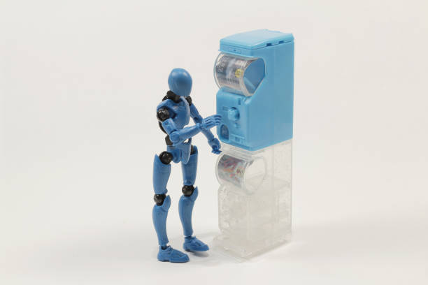 istock mini figure shopping capsule toy vending machines 1210777506