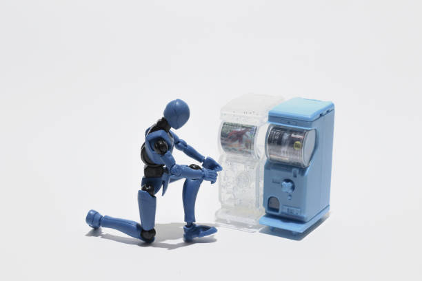 istock mini figure shopping capsule toy vending machines 1210777517
