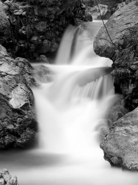 istock Ponte dei Santi waterfalls bw 1210782238