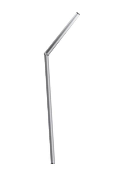 istock Realistic reusable steel metal tube vector graphic illustration 1210792057