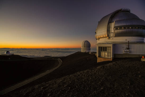 istock The observatories on Mount Mauna Kea, Hawaii's highest mountain, on Big Island, at sunset 1210795330