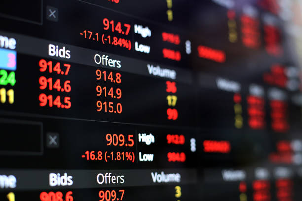 istock Thailand Stock Exchange, Streaming Trade Screen. 1210796726