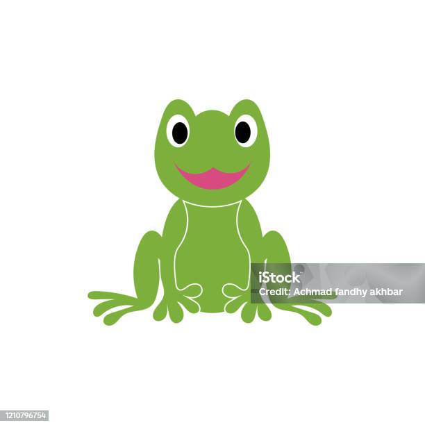 Ilustración de Imagen Vectorial Animal De Dibujos Animados De Rana y más  Vectores Libres de Derechos de Anfibio - iStock