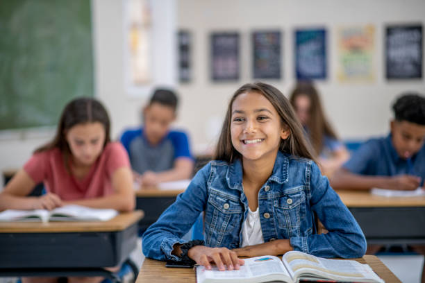 istock Multi-Ethnic High School Students Reading stock photo 1210797767