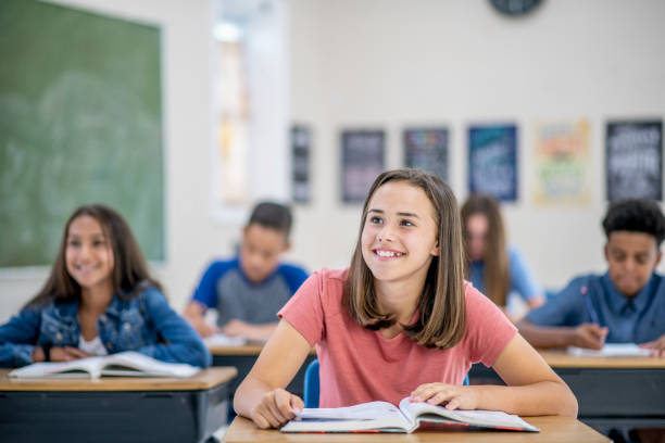 istock Multi-Ethnic High School Students Reading stock photo 1210797780