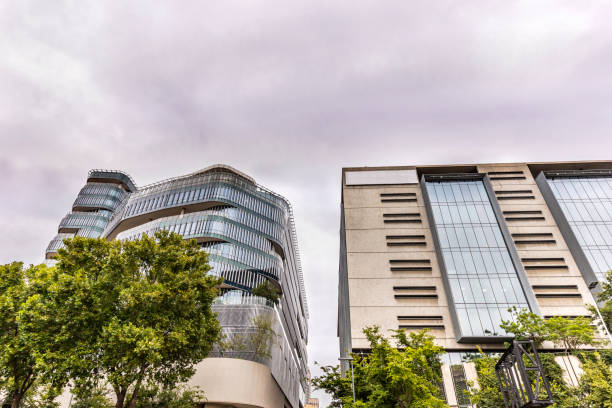 istock Corporate office buildings in Sandton 1210806542