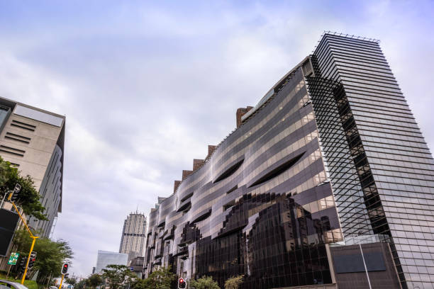 istock Modern office buildings in Sandton city centre 1210806633