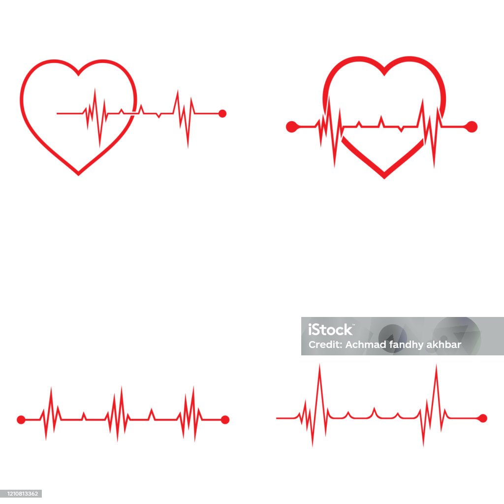 Hình Ảnh Vector Biểu Tượng Nhịp Tim Hình minh họa Sẵn có - Tải ...