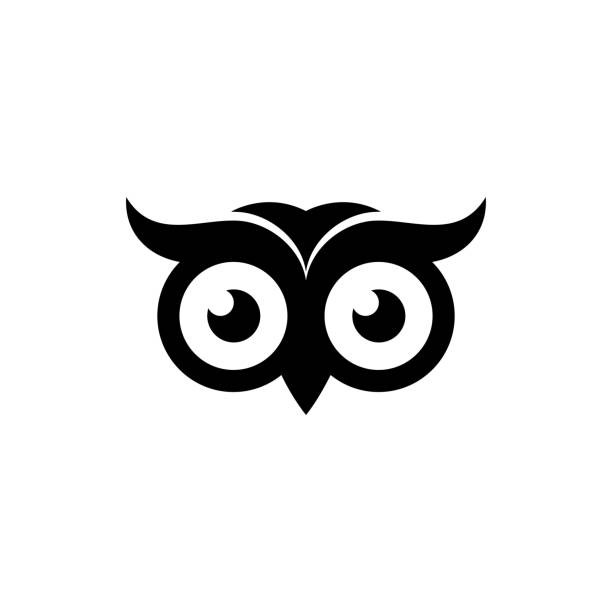 Vector Image Of Owl Eyes Stock Illustration - Download Image Now - Owl,  Vector, Wisdom - iStock